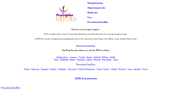 Desktop Screenshot of prescriptionreport.com